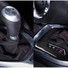 for Camaro Real Carbon Fiber Gear Shift Cover Trim for Chevrolet Camaro 2017-2020 Accessories 2pcs