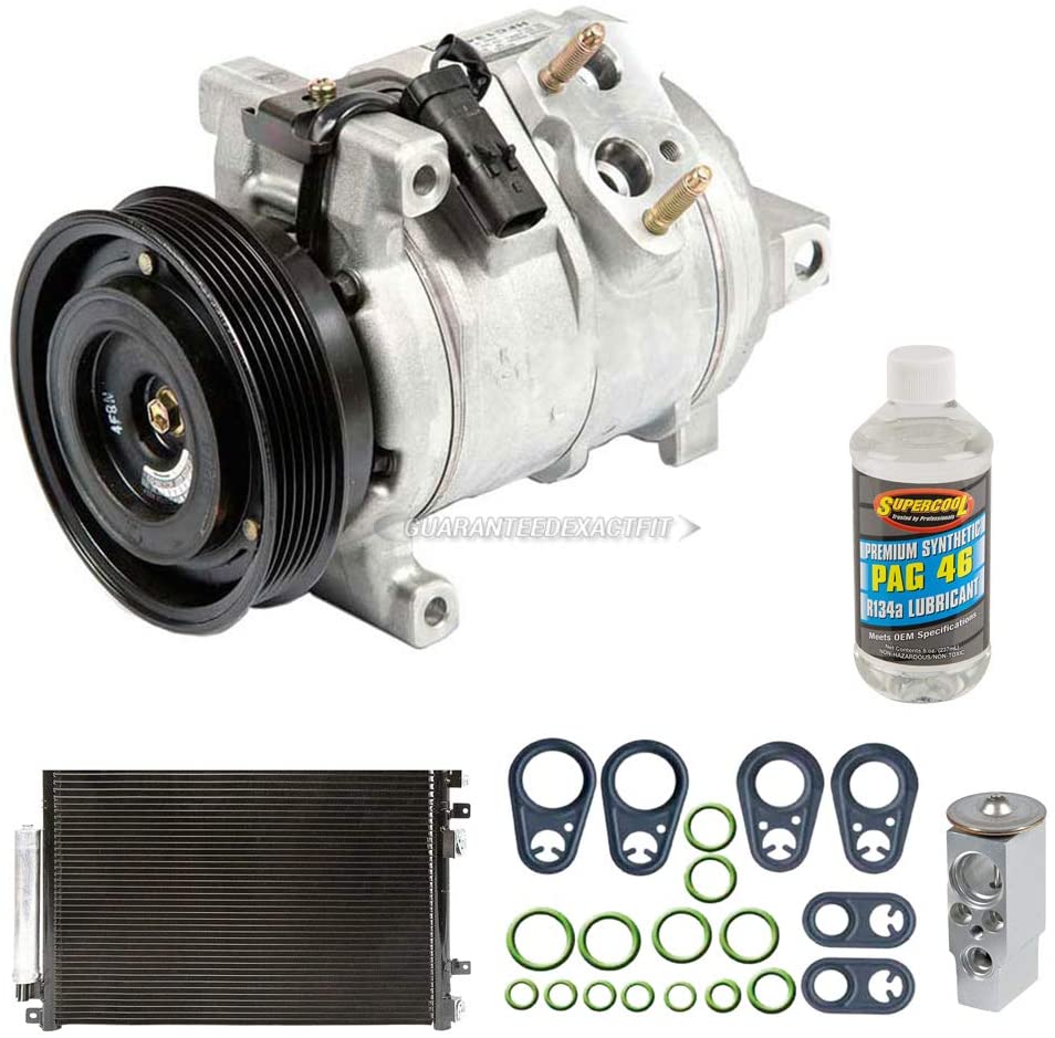 For Chrysler 300 & Dodge Charger Magnum OEM AC Compressor w/Condenser Drier - BuyAutoParts 61-86923R5 New