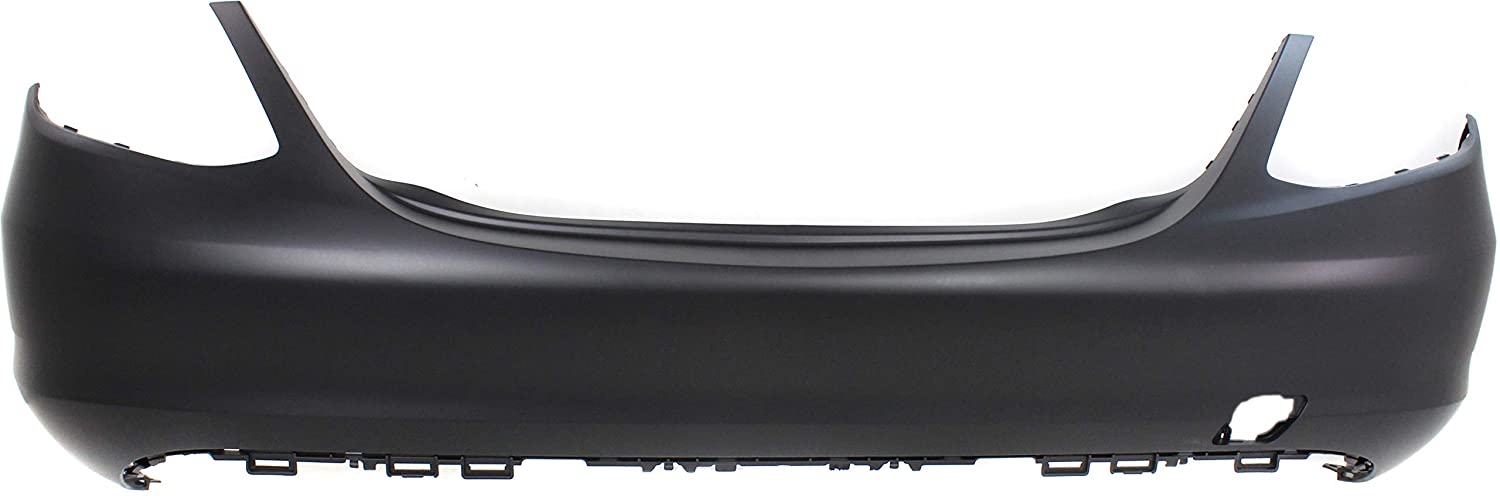 Rear Bumper Cover Compatible with MERCEDES BENZ C300/C400 2015-2018 Primed Sedan (C400 2015) - CAPA