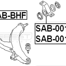 FEBEST SAB-001L Control Arm Bushing