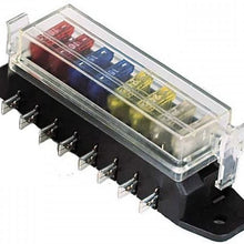 HELLA H84960111 8-Way Lateral Single Fuse Box