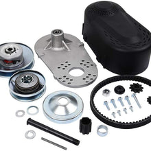 ECCPP Go Kart Torque Converter Clutch Kit 1 Clutch 12T and 10T 30 Series Comet Manco