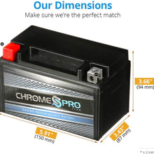 YTX7A-BS High Performance Power Sports Battery