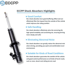 Shocks Struts,ECCPP Front Pair Shock Absorbers Strut Kits Compatible with 1994-2001 Acura Integra,1992-1995 Honda Civic,1993-1997 Honda Civic del Sol 341138 71945 341139 71946