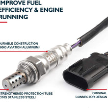 KAX 250-24690 Oxygen Sensor, Original Equipment Replacement ST-24690 Heated O2 Sensor Air Fuel Ratio Sensor 2 Downstream 1Pcs