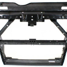 Radiator Support Assembly Compatible with 2004-2010 Nissan Titan Black Steel