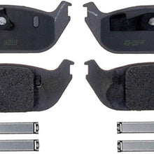 ACDelco 14D952MH Advantage Semi-Metallic Rear Disc Brake Pad Set with Hardware