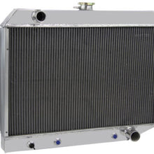 OzCoolingParts 68-74 Dodge & Plymouth Radiator, 4 Row Core Aluminum Radiator for 1968-1974 1969 70 71 Dodge Challenger/Charger/Coronet, Plymouth Barracuda/Belvedere/Satellite/Roadrunner/GTX, V8 Engine
