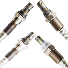 higherbro 4x Oxygen O2 Sensor For 2004 2005 2006 Toyota Sienna 3.3L Upper Lower Upstream + Downstream