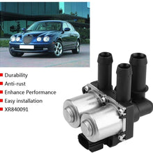 Heater Control Valve,XR840091 Car Heater Control Valve Solenoid Water Valve for Jaguar S-Type 2003-2008