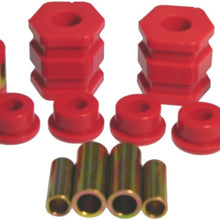 Prothane 8-221 Red Front Upper and Lower Control Arm Bushing Kit