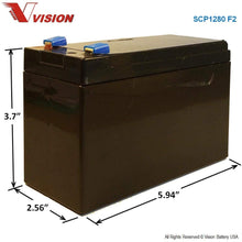 Vision SCP1280 F2 Battery