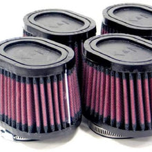 K&N Universal Clamp-On Air Filter: High Performance, Premium, Replacement Engine Filter: Flange Diameter: 2.125 In, Filter Height: 2.75 In, Flange Length: 0.625 In, Shape: Oval Straight, RU-0984