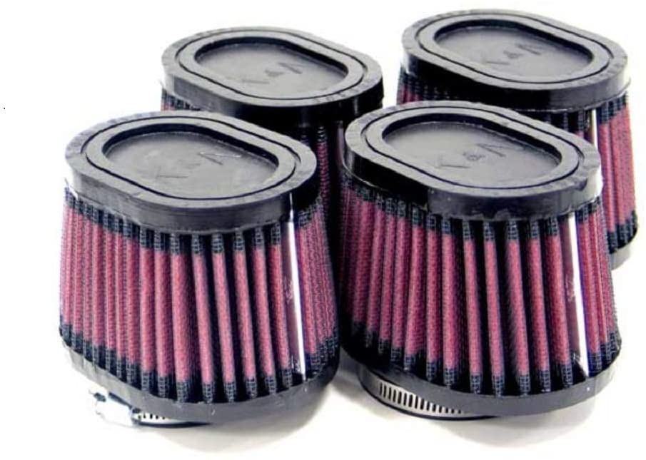 K&N Universal Clamp-On Air Filter: High Performance, Premium, Replacement Engine Filter: Flange Diameter: 2.125 In, Filter Height: 2.75 In, Flange Length: 0.625 In, Shape: Oval Straight, RU-0984