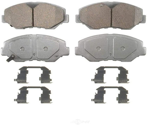 AutoDN FRONT 4PCS Ceramic Disc Brake Pad Set Compatible With ACURA ILX 2013 2014 2015
