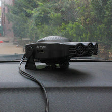 Namever 12/24V 150W Universal Portable Car Auto Heater Cooling Fan Windscreen Defroster Black 24V