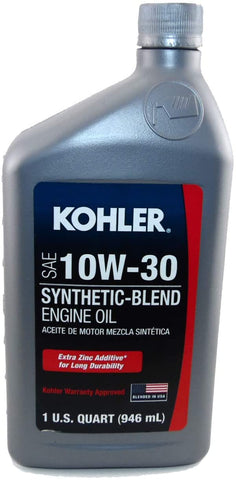 Kohler 1 Quart Synthetic Blend 10W30 Engine Oil