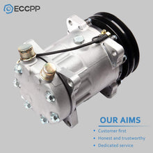 ECCPP A/C Compressor with Clutch fit for 1985-1986 for Jeep Wagoneer 2.5L 1995 for Volvo 850 2.3L CO 4647C