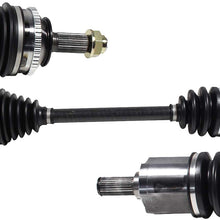 MAXFAVOR CV Joint Axle Assembly Front Pair Set of 2 Premium CV Axles Fit Acura TL Type-S Base Sedan 3.2L V6 99-03