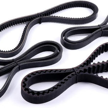SCITOO Engine Timing Part Belt Set Timing Belt Kits, fit Kia Rio Rio5 1.6L L4 16V 2006-2011 Replacement Timing Tools with Water Pump Alpha II G4ED