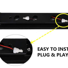 LED 3rd Brake Light fit for Ford F150 2009, 2010, 2011, 2012, 2013, 2014 Reverse Lamp High Mount Tail Light Smoke Lens Waterproof