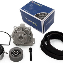 Timing Belt Water Pump Kit fits for 2012-2014 Chevrolet Cruze, 2012-2013 Chevrolet Sonic, 2009-2011 Aveo, Aveo5, 2009-2010 Pontiac G3, 2009 Pontiac G3 Wave, 2008-2009 Saturn Astra, 2009 Suzuki Swift+