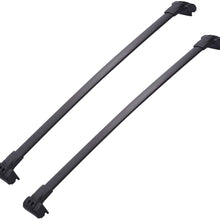 Ai CAR FUN US Stock Cross Bars Roof Rack Fit for 2011-2020 Jeep Grand Cherokee Black