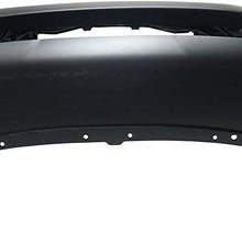 Front Bumper Cover Compatible with NISSAN ROGUE 2017-2018 Primed