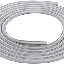 SHINEHOME 8 Ft. Rust-resisting Galvanized Steel Protector for 1/4" Brake Line Tubing Coil Roll