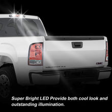 LED Third 3rd Brake Light for 99-07 Chevrolet (Chevy) Silverado GMC Sierra 1500 2500 3500 HD Classic Rear Cargo Lamp High Mount Stop light (Smoked)