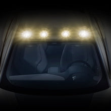 DNA Motoring FL-ZTL-249-CH Roof Mounted Fog Light Assembly (Driver & Passenger Side) + Switch,Clear