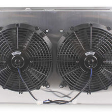 LUXERAD Shroud Fan Radiator For 1997-2004 03 Fo rd Mustang GT/SVT/Equipado V8 4.6L MT AT