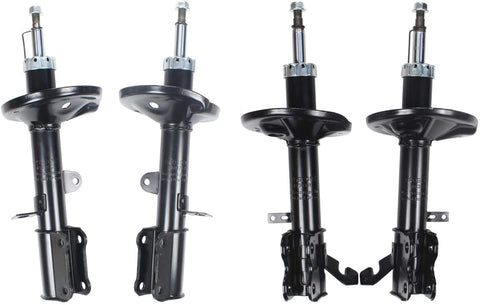 YABOLAN Set of 4 Front+Rear Strut Shock Absorber Kit For Toyota Corolla Chevy Geo Prizm