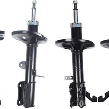 HANSCOSTAR Set of 4 Front+Rear Strut Shock Absorber Kit Fit Corolla Chevy Geo Prizm