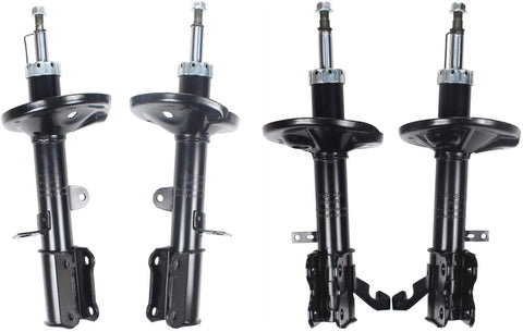 HANSCOSTAR Set of 4 Front+Rear Strut Shock Absorber Kit Fit Corolla Chevy Geo Prizm