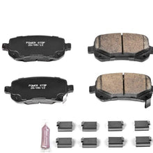 Power Stop Z23-1326, Z23 Evolution Sport Carbon-Fiber Ceramic Rear Brake Pads