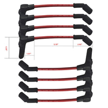 MAS 8.5mm Performance Spark Plug Ignition Wires Compatible with Chevy/GMC 1999-2006 LS1 VORTEC 4.8L 5.3L 6.0L