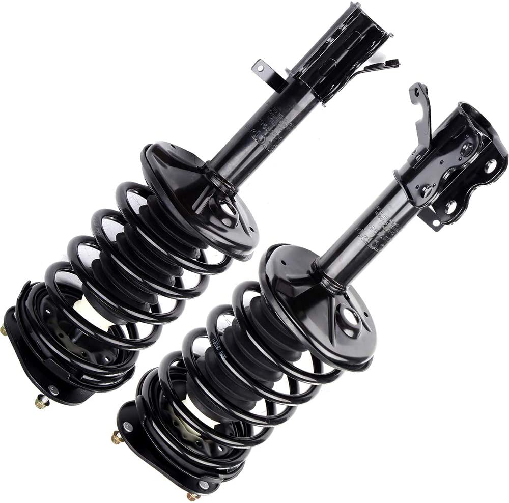 LUJUNTEC Shock Absorber Assembly Coil-Spring Strut Compatible for 1998-2002 Chevrolet Prizm,1993-1997 Geo Prizm,1993-2002 Toyota Corolla