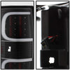 Spyder 5082169 Alt-On-Ff15009-Lbled-Bk - Black Fiber Optic Led Tail Lights