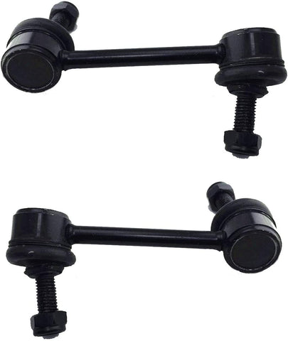 Both (2) Rear Stabilizer Sway Bar End Link - Driver and Passenger Side for Rainier Trailblazer, Envoy, XL XUV