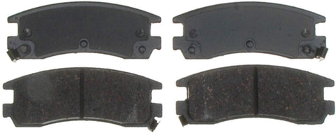 ACDelco 14D714CH Advantage Ceramic Rear Disc Brake Pad Set with Wear Sensor