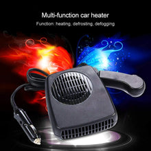 JXHD 12V Car Heater/Cold Fan - Heater Cooling Defroster Defogger 150W,Black