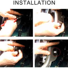 Suuonee Hood Release Handle, Car Hood Release Latch Handle Opener Repair Kit for Honda Civic CRV Element Ridgeline(Red)