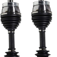 MAXFAVOR CV Joint Axle Assembly Front LH RH Pair Set of 2 Premium CV Axles Replacement for Nissan D21 Hardbody Pickup AWD 86-93