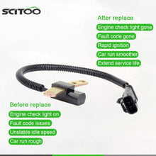SCITOO 56027867AB Crankshaft Position Sensor Fits 1997-2002 Dodge Dakota, 1997-2000 Jeep Cherokee, 1997-2004 Jeep TJ