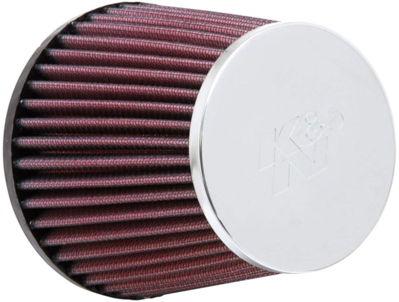 K&N Universal Clamp-On Air Filter: High Performance, Premium, Washable, Replacement Filter: Flange Diameter: 3 In, Filter Height: 4.3125 In, Flange Length: 0.75 In, Shape: Round Tapered, RC-9410