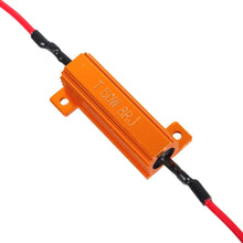 FOORDAY 50W 8ohm LED Load Resistors for LED Turn Signal Lights LED License Plate Lights DRL Error Free Decoder Car LED Canbus Decoder - 2 Pcs