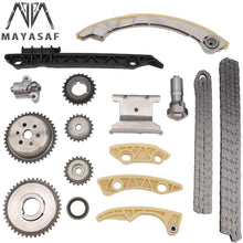 MAYASAF Engine Timing Chain Kit for 11-15 Buick LaCrosse/Regal/Verano, 06-10 Chevy Cobalt/10-15 Equinox/06-11 HHR/08-13 Malibu, Pontiac G5/G6, GMC SAAB Saturn ION/Aura/Vue/Sky