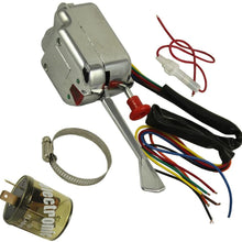 JDMSPEED New Chrome 12V Universal Street Hot Rod Turn Signal Switch For Ford GM With Flasher