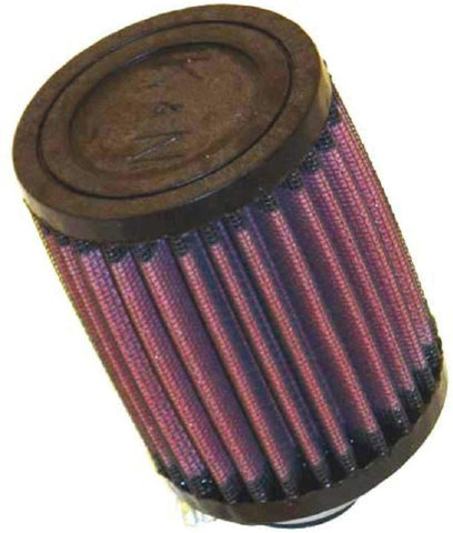 K&N Universal Clamp-On Air Filter: High Performance, Premium, Washable, Replacement Engine Filter: Flange Diameter: 1.25 In, Filter Height: 4 In, Flange Length: 0.75 In, Shape: Round, RU-0100